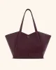 Kiana Large Capacity Tote Bag - Deep Claret sold by JW PEI