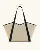 Kiana Large Capacity Tote Bag - Black Canvas sold by JW PEI
