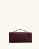 Bria Structured Top Handle Bag - Deep Burgundy sold by JW PEI