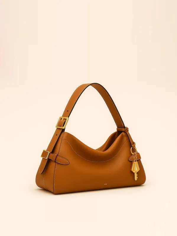 Addison Classic Hobo Bag - Tan sold by JW PEI