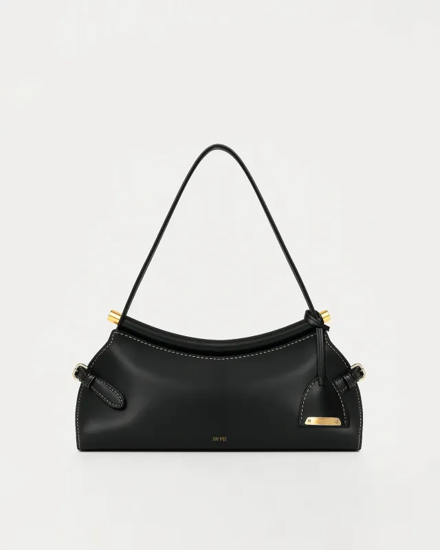 Eva Shoulder Bag - Black sold by JW PEI