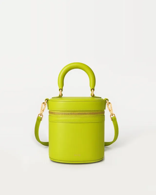 Emma Cylinder Crossbody Bag - Lime Green sold by JW PEI