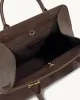 Lara Tote Bag - Dark Brown sold by JW PEI