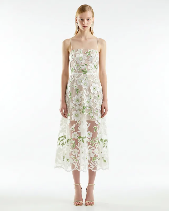 Josephine Dress - Beige sold by JW PEI
