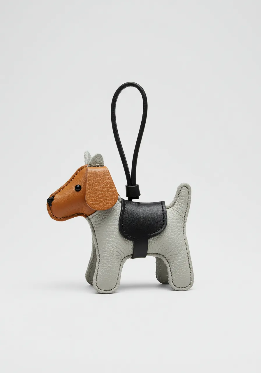 Dog Keychain with Saddle - Multicolor sold by JW PEI