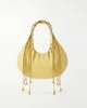 Adeline Tropical Charm Hobo Bag - Gold sold by JW PEI