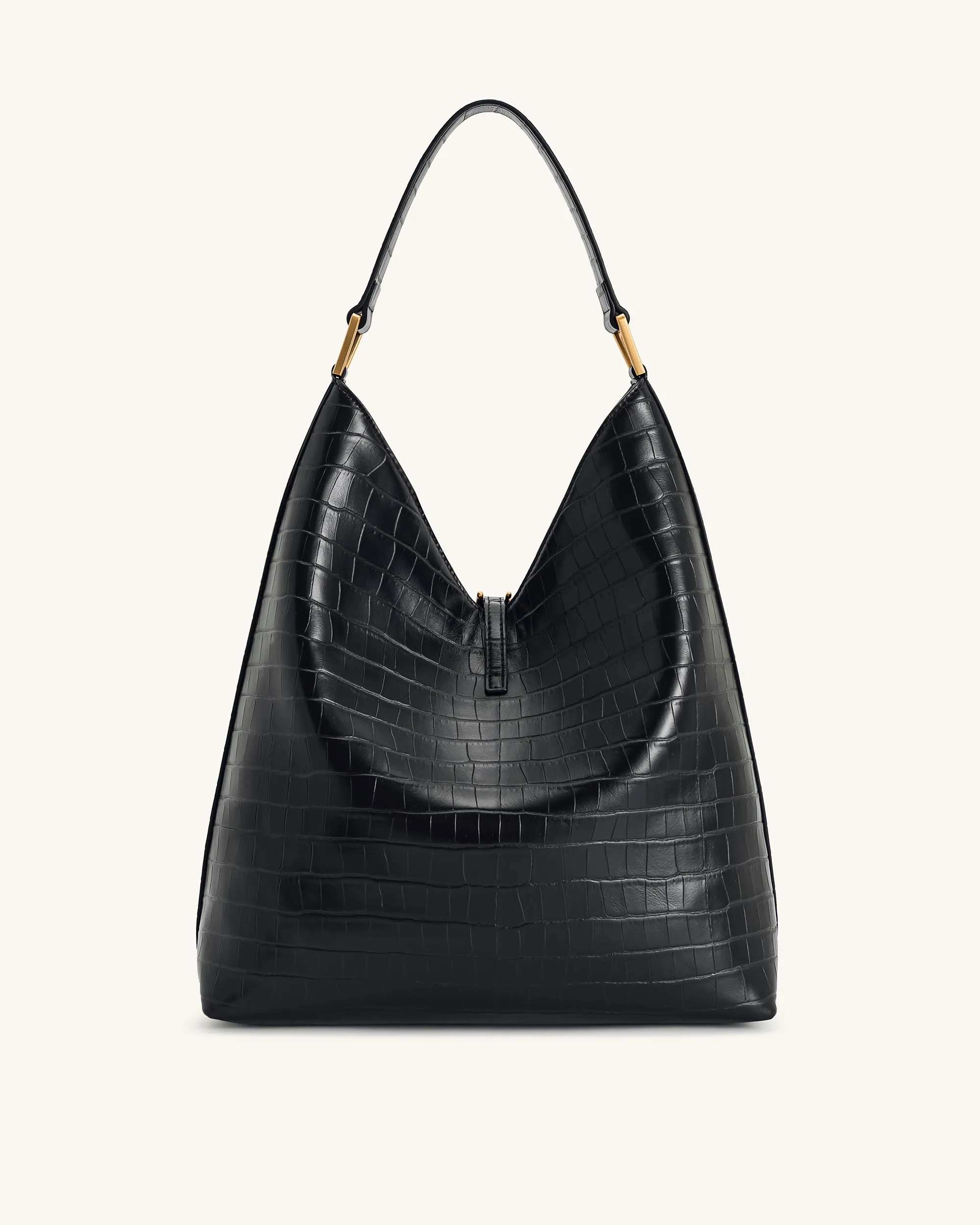 Aria Shoulder Bag - Black Croc sold by JW PEI product image thumbnail 3