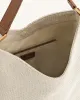 Aria Shoulder Bag - Brown Canvas sold by JW PEI