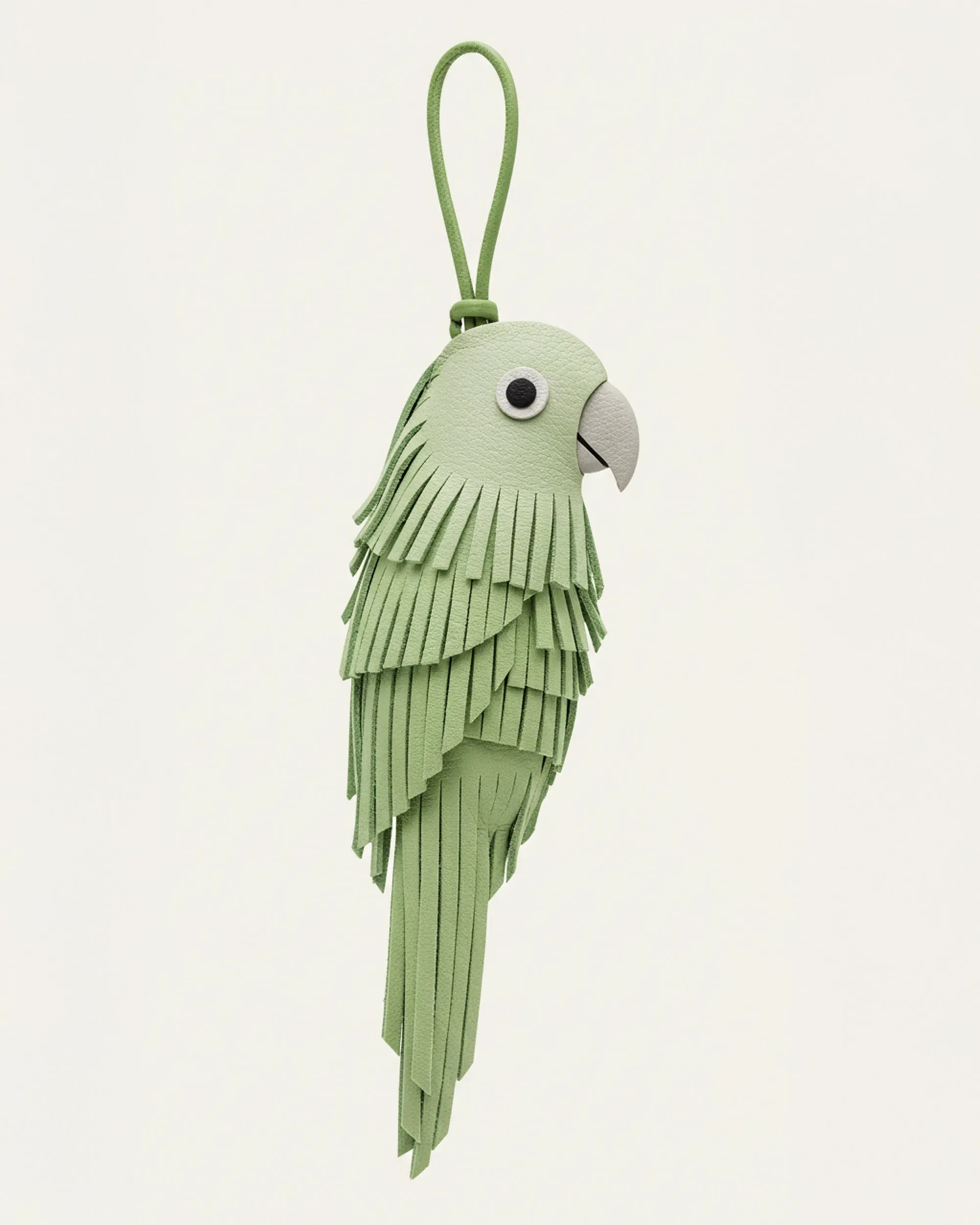 Parrot Bag Charms Keychain - Light Green sold by JW PEI