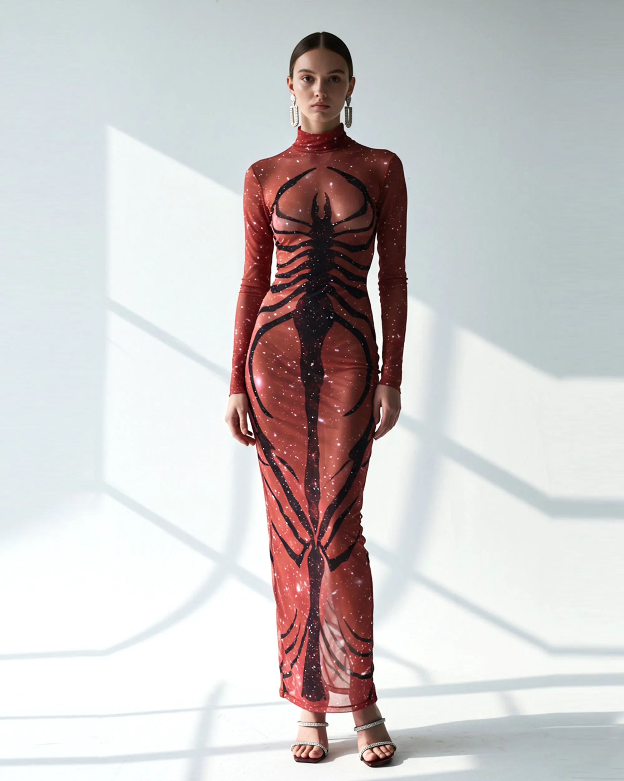 Celestial Scorpion Dress - Multicolor sold by JW PEI