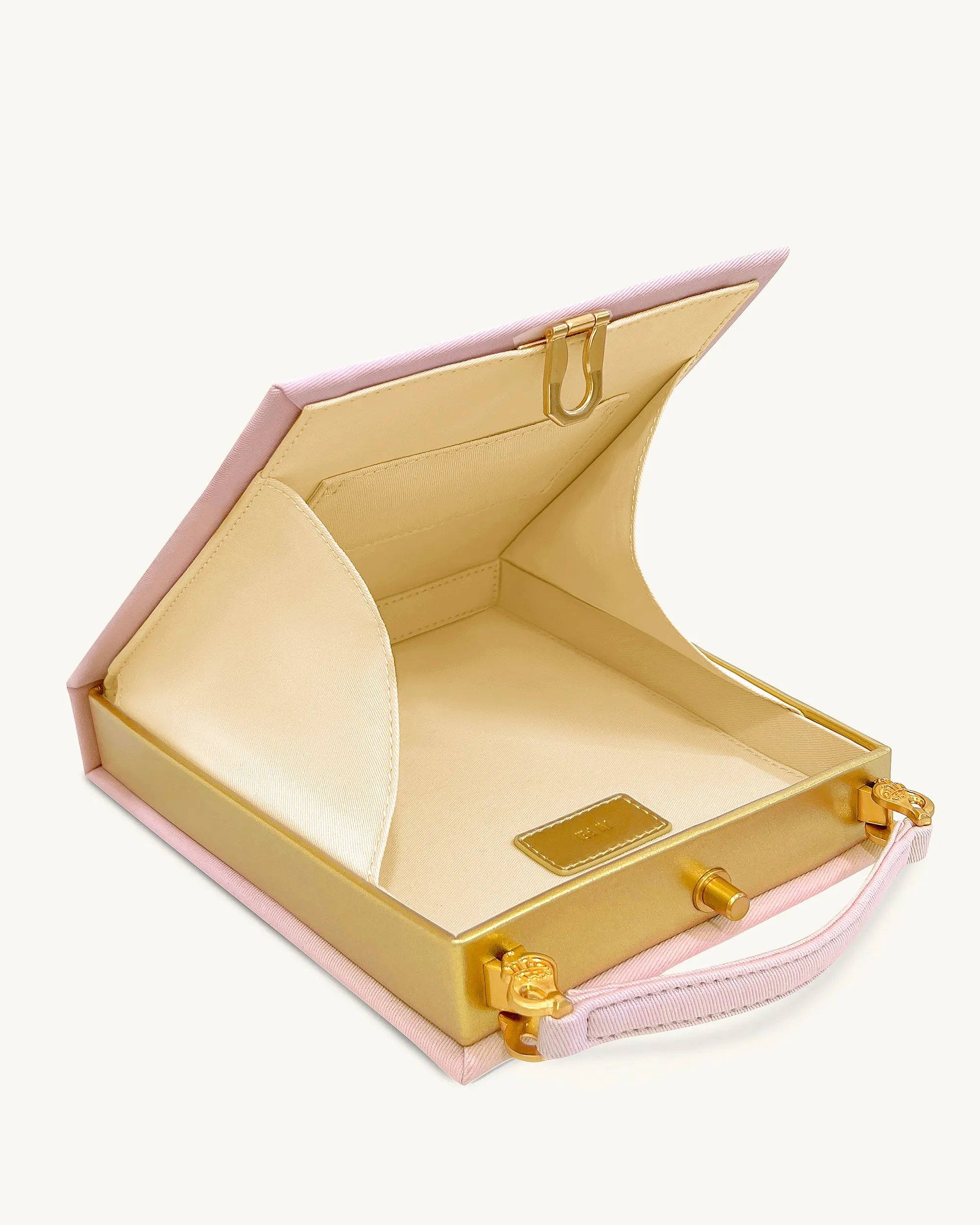 Taya Tropical Parrot Pattern Book Shape Clutch Bag - Pink sold by JW PEI product image thumbnail 4