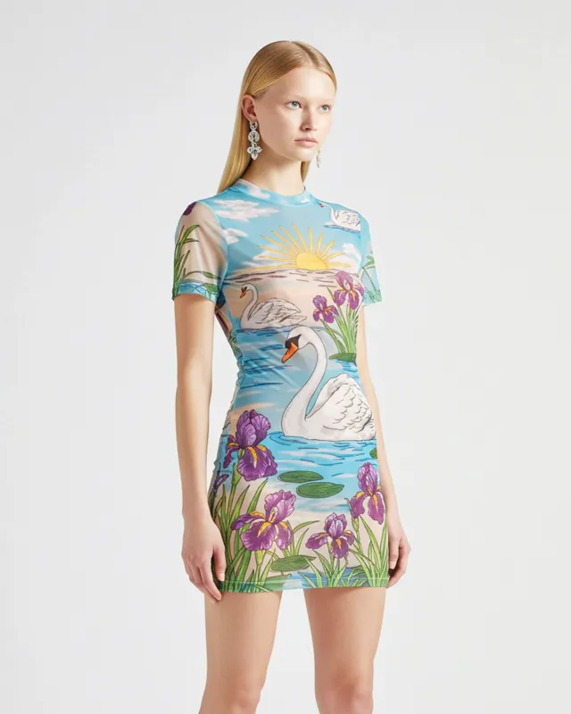 Swan Lake Iris Dress - Multicolor sold by JW PEI