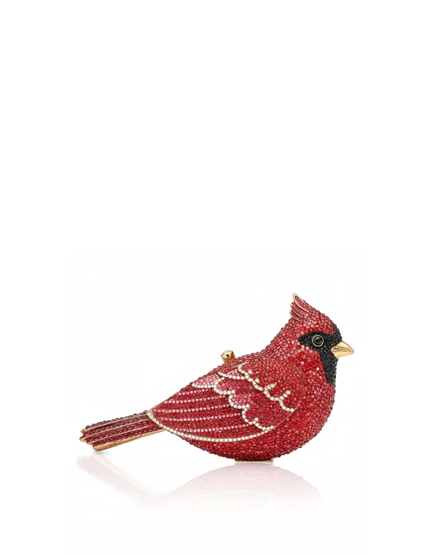 Elizabeth Cardinal Bird Clutch - Red sold by JW PEI