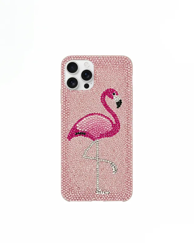 Flamingo iPhone Case - Multicolor Pink sold by JW PEI