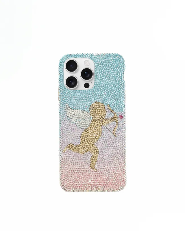 Cupid iPhone Case - Multicolor Blue sold by JW PEI