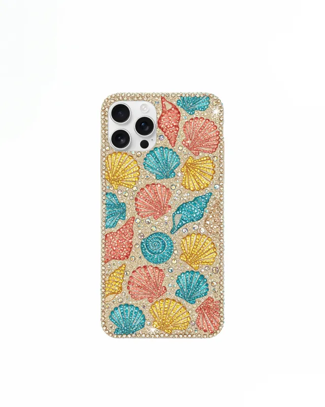 Seashell Pattern Phone Case - Multicolor Gold sold by JW PEI