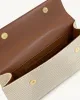 Keyla Top Handbag - Brown Canvas sold by JW PEI