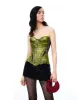 Serenade Floral Lace Corset - Green sold by JW PEI
