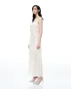 Galadriel 3D Floral Sequin Maxi Dress - White sold by JW PEI