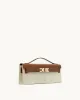 Bria Structured Top Handle Bag - Brown Canvas sold by JW PEI