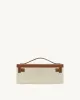 Bria Structured Top Handle Bag - Brown Canvas sold by JW PEI