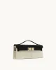 Bria Structured Top Handle Bag - Black Canvas sold by JW PEI
