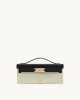 Bria Structured Top Handle Bag - Black Canvas sold by JW PEI