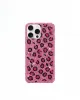 Leopard Pattern Phone Case - Pink/Black sold by JW PEI