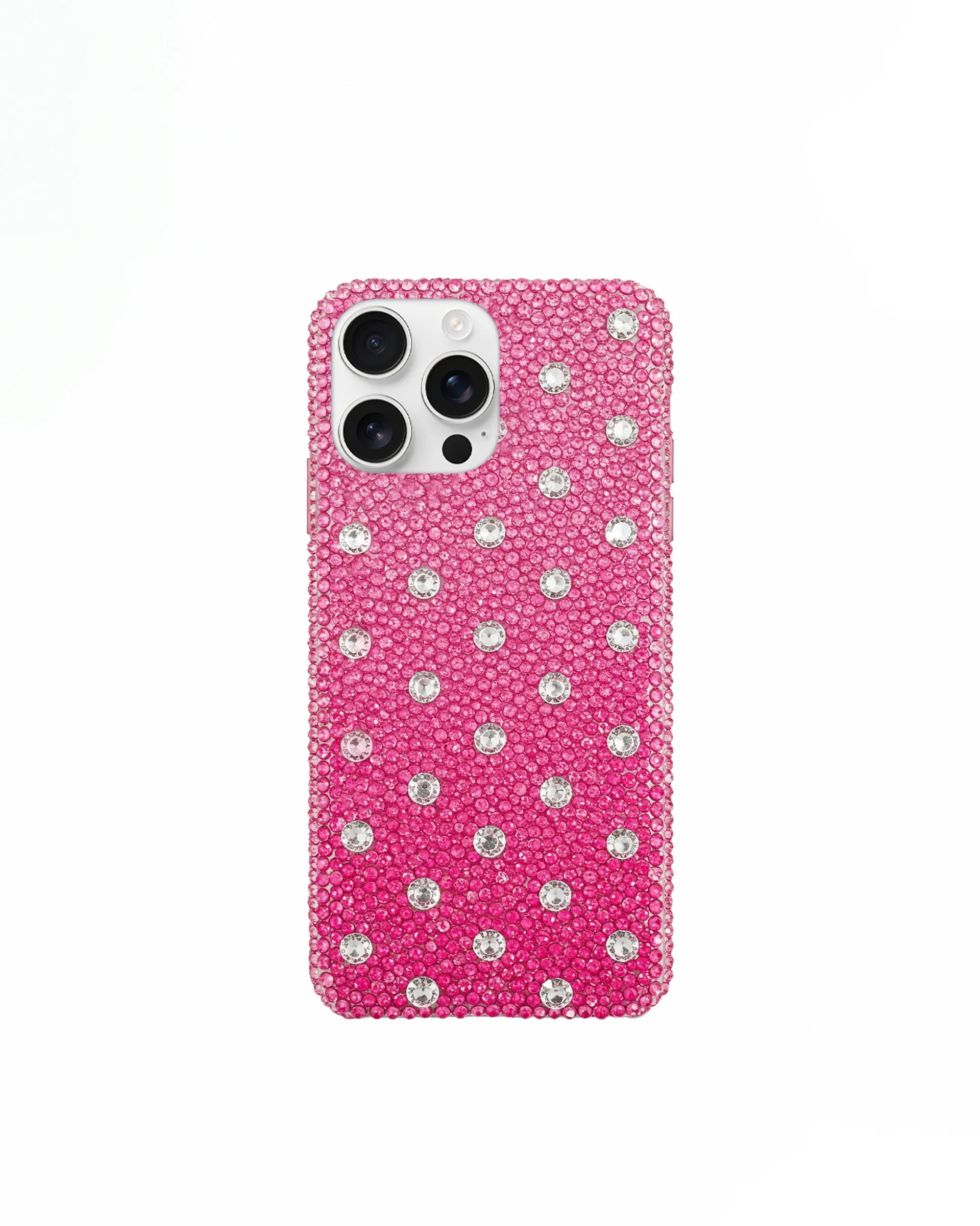 Pink Flower Pattern Phone Case - Pink/White sold by JW PEI
