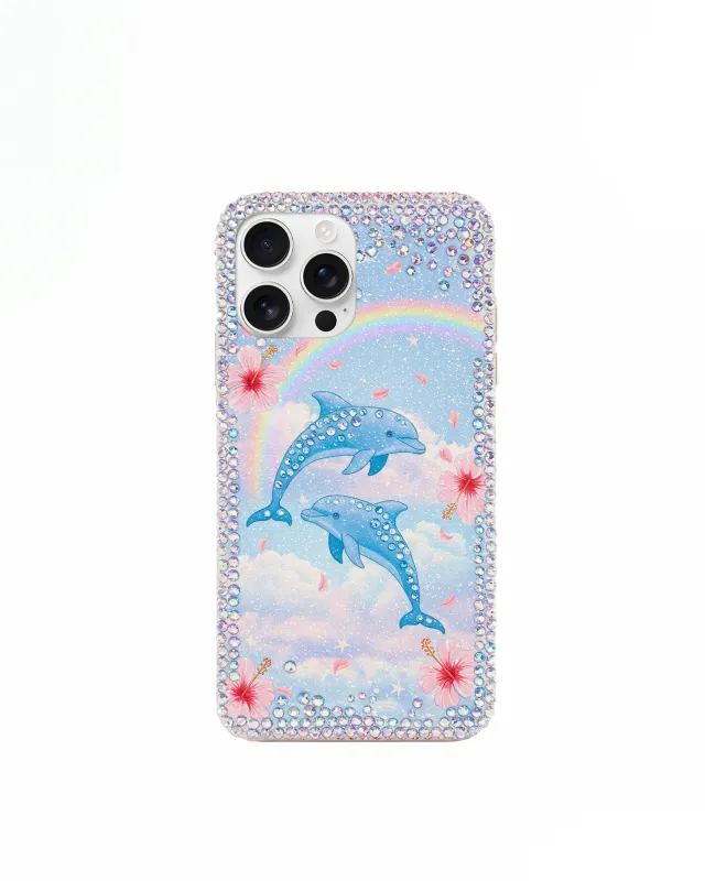 Dolphin iPhone Case - Blue sold by JW PEI