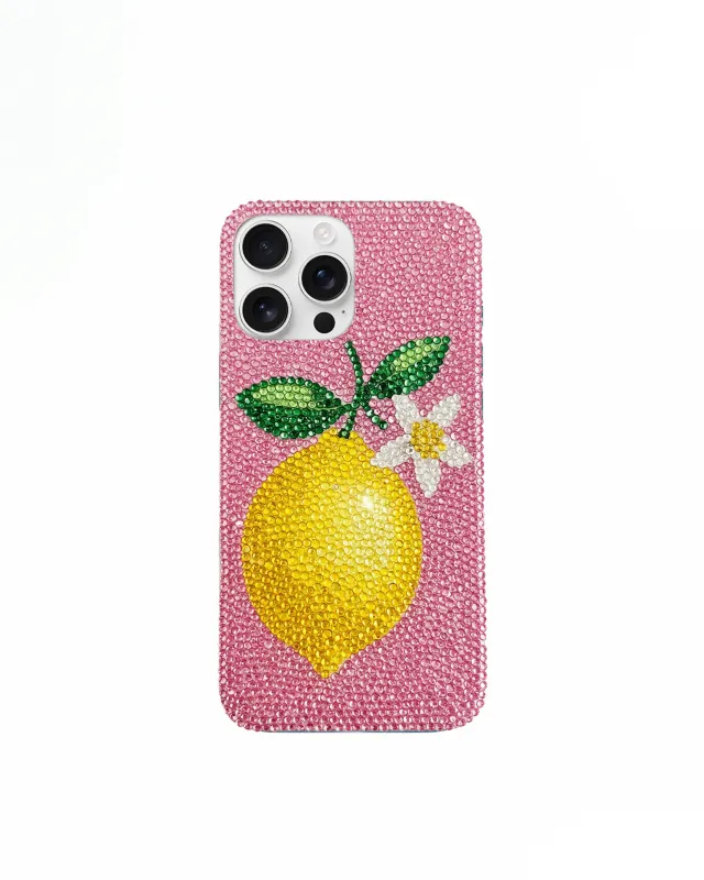 Lemon Blossom Phone Case - Multicolor Pink sold by JW PEI