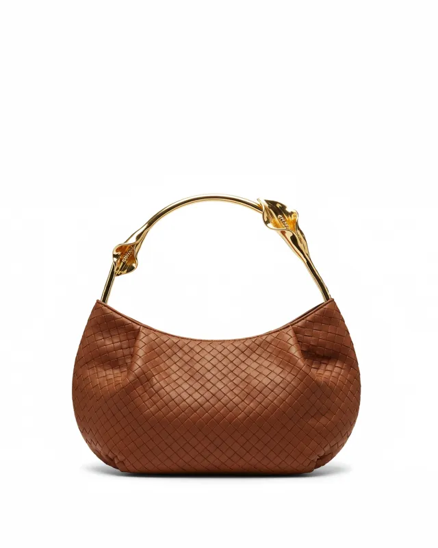 Sienna Woven Hobo Top Handle Bag sold by JW PEI