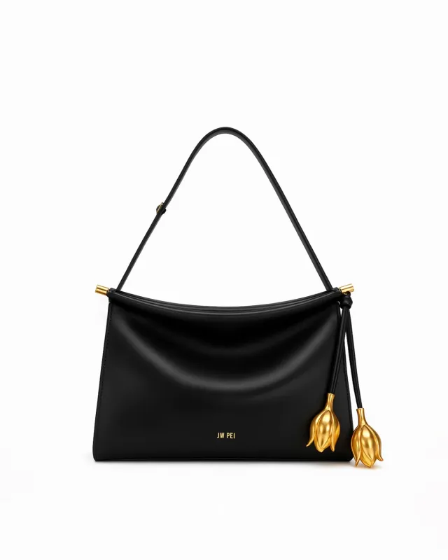 Daisy Black Shoulder Bag sold by JW PEI