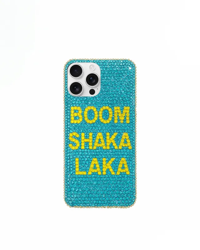 Boom Shaka Laka Phone Case – Blue sold by JW PEI