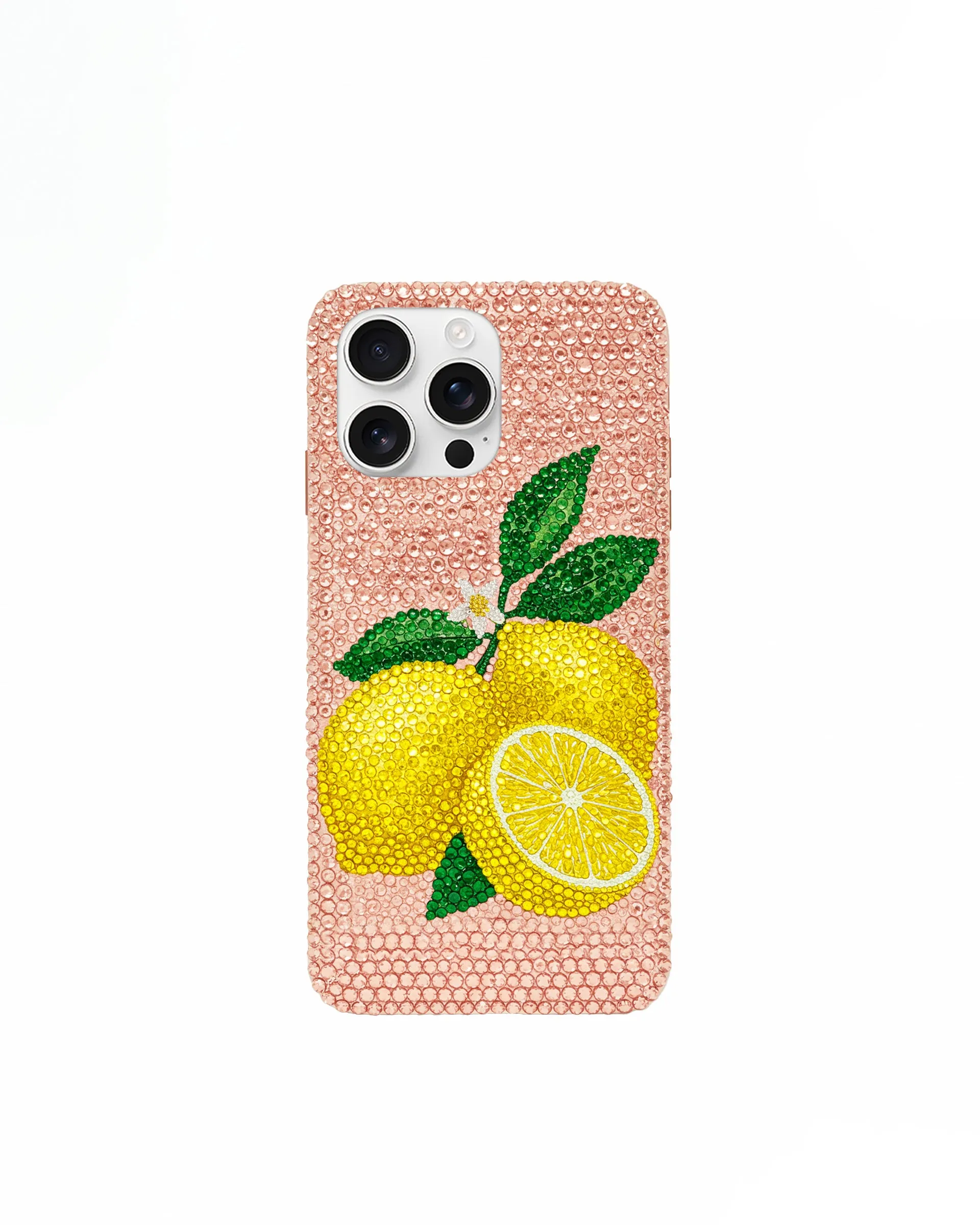 Lemon Crystal Phone Case – Pink sold by JW PEI