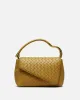 Maya Woven Top Handle Bag - Mustard sold by JW PEI