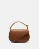 Aria Brown Top Handle Bag sold by JW PEI