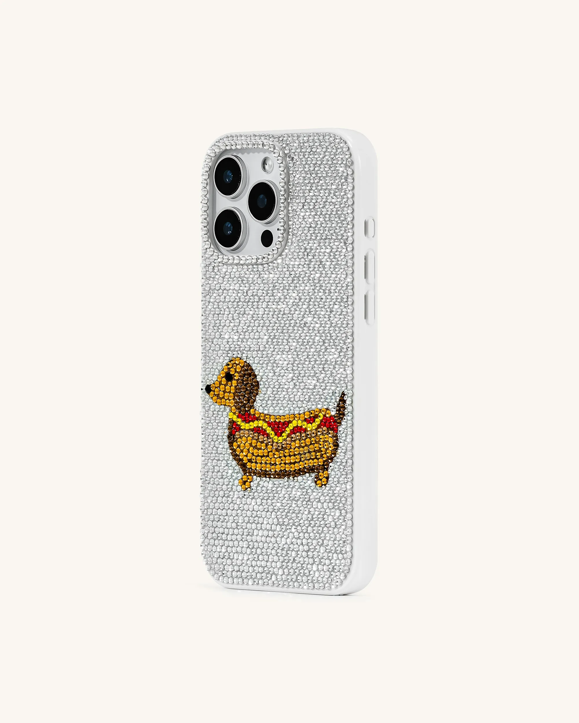 Dachshund Hot Dog Case - White sold by JW PEI product image thumbnail 2