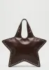 Stella Star Shaped Handle Bag - Brown sold by JW PEI