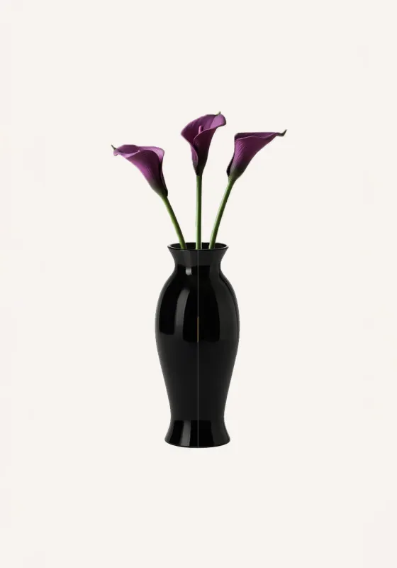 Vase of Lilies Clutch - Black sold by JW PEI