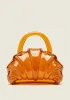 Shelly Amber Acrylic Top Handle Bag sold by JW PEI
