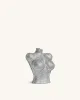 Kiara Faux Crystal Bust Clutch - Silver sold by JW PEI