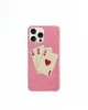 Playing Card Artificial Crystal Phone Case – Pink sold by JW PEI