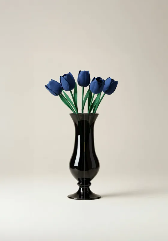 Vase of Hydrangea Clutch - Black sold by JW PEI