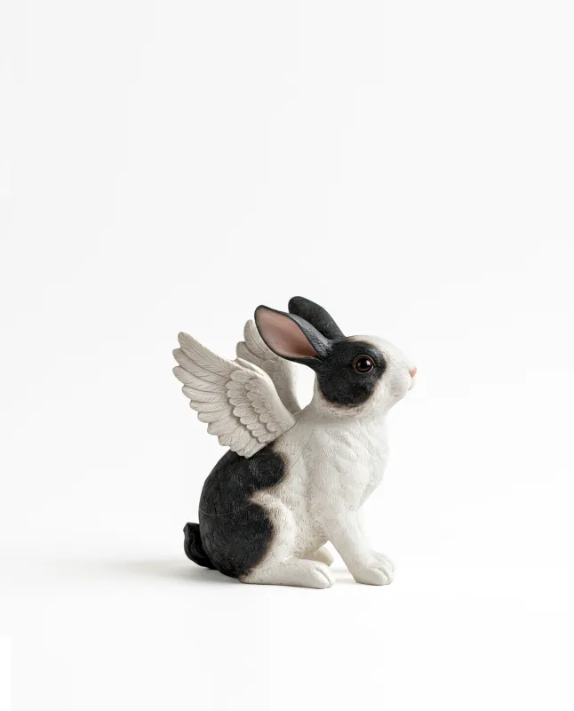 Bunny Wing Shaped Bag - Black/White sold by JW PEI