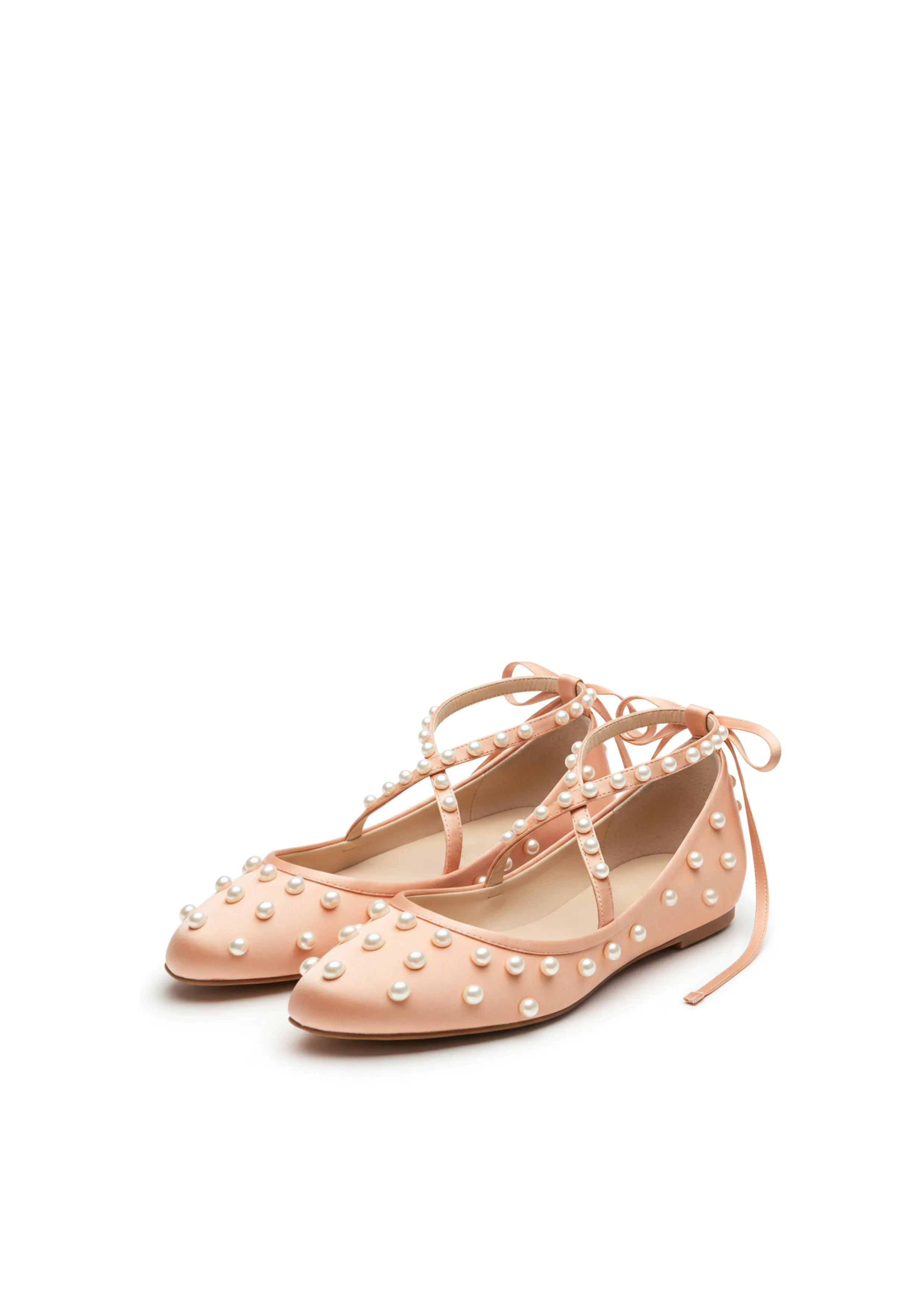 Sophie Pearl Ballet Flats – Pink sold by JW PEI