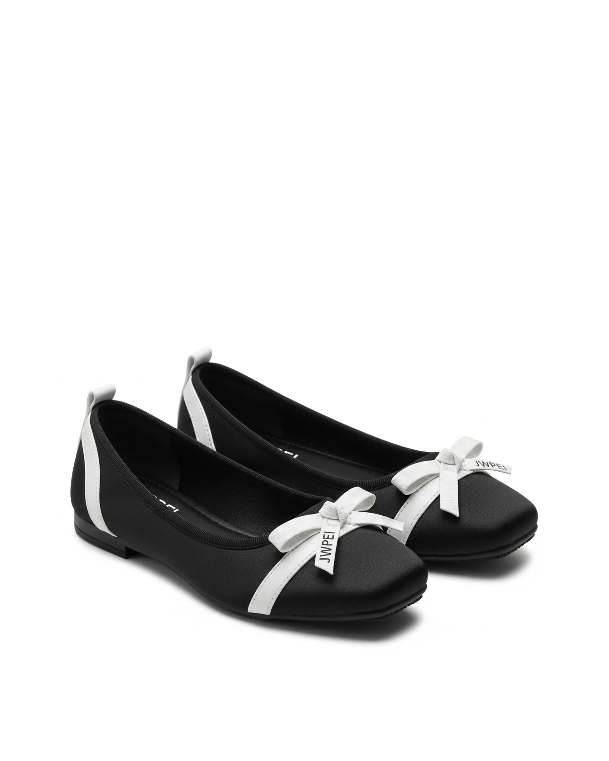 Maya Bow Flats – Black sold by JW PEI