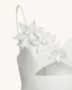 Bloom-Cut Contour Dress - White sold by JW PEI