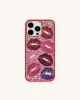 Kiss of Glamour Phone Case - Multicolor Red sold by JW PEI