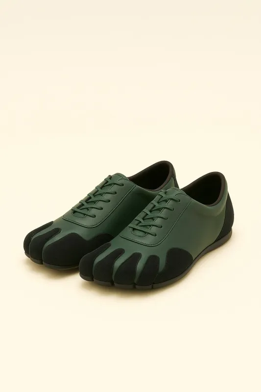 Daisy Toe Lace Sneakers – Green sold by JW PEI
